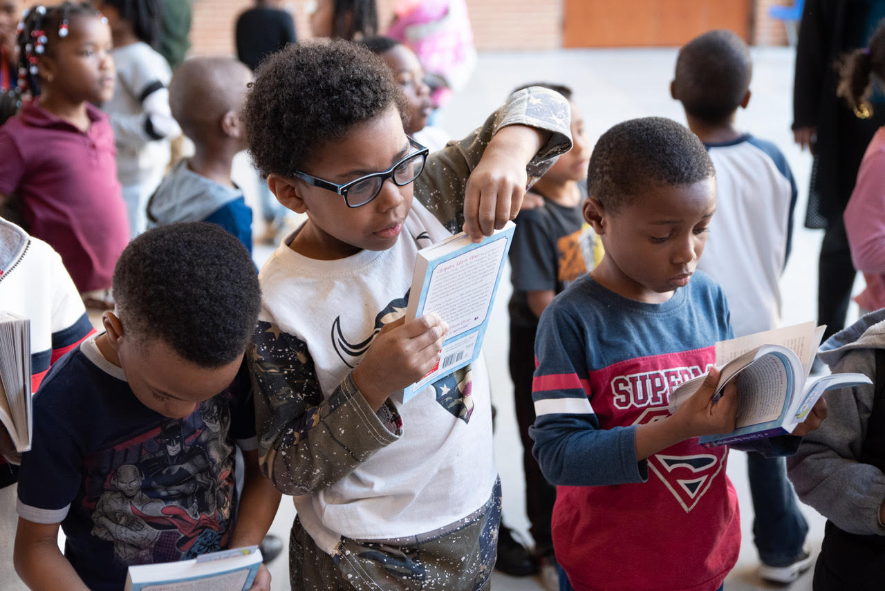 One Richmond, One Book. March 2019. Oak Grove-Bellemeade E.S.